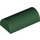 LEGO Dark Green Slope 2 x 4 Curved with Groove (6192 / 30337)