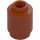 LEGO Dark Orange Brick 1 x 1 Round with Open Stud (3062 / 35390)