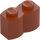 LEGO Dark Orange Brick 1 x 2 Log (30136)