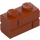 LEGO Dark Orange Brick 1 x 2 with Embossed Bricks (98283)