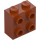 LEGO Dark Orange Brick 1 x 2 x 1.6 with Studs on One Side (1939 / 22885)