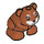 LEGO Dark Orange Hamster with Decoration (24183 / 24604)