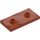 LEGO Dark Orange Plate 2 x 4 with 2 Studs (65509)