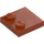 LEGO Dark Orange Tile 2 x 2 with Studs on Edge (33909)