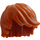 LEGO Dark Orange Tousled Hair Swept Left (18226 / 87991)