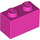 LEGO Dark Pink Brick 1 x 2 with Bottom Tube (3004 / 93792)