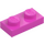 LEGO Dark Pink Plate 1 x 2 (3023 / 28653)