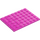 LEGO Dark Pink Plate 6 x 8 (3036)