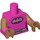 LEGO Dark Pink Power Batgirl Minifig Torso (973 / 88585)