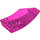 LEGO Dark Pink Slope 2 x 6 x 10 Curved Inverted (47406)