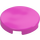 LEGO Dark Pink Tile 2 x 2 Round with Bottom Stud Holder (14769)