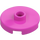 LEGO Dark Pink Tile 2 x 2 Round with Stud (18674)