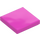 LEGO Dark Pink Tile 2 x 2 with Groove (3068 / 88409)