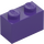 LEGO Dark Purple Brick 1 x 2 with Bottom Tube (3004 / 93792)