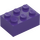 LEGO Dark Purple Brick 2 x 3 (3002)