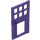 LEGO Dark Purple Door 4 x 6 with Cut Out (79730)