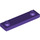 LEGO Dark Purple Plate 1 x 4 with Two Studs with Groove (41740)