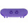 LEGO Dark Purple Skateboard with Four Wheel Clips (42511 / 88422)