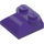 LEGO Dark Purple Slope 2 x 2 Curved with Curved End (47457)