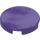 LEGO Dark Purple Tile 2 x 2 Round with Bottom Stud Holder (14769)