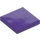 LEGO Dark Purple Tile 2 x 2 with Groove (3068 / 88409)