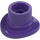 LEGO Dark Purple Top Hat with Open Top with Small Pin (77108)