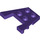 LEGO Dark Purple Wedge Plate 3 x 4 with Stud Notches (28842 / 48183)