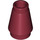LEGO Dark Red Cone 1 x 1 with Top Groove (28701 / 59900)