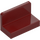 LEGO Dark Red Panel 1 x 2 x 1 with Rounded Corners (4865 / 26169)