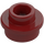 LEGO Dark Red Plate 1 x 1 Round with Open Stud (28626 / 85861)