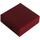 LEGO Dark Red Tile 1 x 1 with Groove (3070 / 30039)