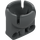 LEGO Dark Stone Gray Beam 3 with Large Ball Socket (65453 / 92911)