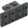 LEGO Dark Stone Gray Bracket 1 x 2 - 2 x 4 (21731 / 93274)