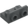 LEGO Dark Stone Gray Bracket 1 x 2 with 1 x 2 Up (99780)