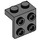 LEGO Dark Stone Gray Bracket 1 x 2 with 2 x 2 (21712 / 44728)