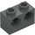 LEGO Dark Stone Gray Brick 1 x 2 with 2 Holes (32000)