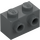 LEGO Dark Stone Gray Brick 1 x 2 with Studs on One Side (11211)