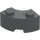 LEGO Dark Stone Gray Brick 2 x 2 Round Corner with Stud Notch and Reinforced Underside (85080)