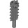 LEGO Dark Stone Gray Chainsaw Blade (6117 / 28652)