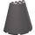 LEGO Dark Stone Gray Cone 8 x 4 x 6 Half (47543 / 48310)