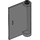 LEGO Dark Stone Gray Door 1 x 3 x 4 Left with Hollow Hinge (58381)