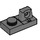 LEGO Dark Stone Gray Hinge Plate 1 x 2 Locking with Single Finger On Top (30383 / 53922)