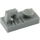 LEGO Dark Stone Gray Hinge Plate 1 x 2 Locking with Single Finger On Top (30383 / 53922)