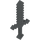 LEGO Dark Stone Gray Minecraft Sword (18787)