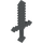 LEGO Dark Stone Gray Minecraft Sword (18787)