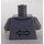 LEGO Dark Stone Gray Pius Thicknesse Minifig Torso (973 / 76382)