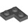 LEGO Dark Stone Gray Plate 2 x 2 Corner (2420)