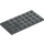 LEGO Dark Stone Gray Plate 4 x 8 (3035)