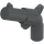 LEGO Dark Stone Gray Revolver (Solid Handle) (30132 / 88419)