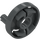 LEGO Dark Stone Gray Rotation Joint Disk Male with Pins (80563)